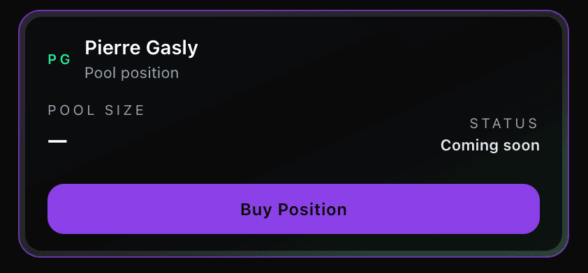 Screenshot showing how to browse races and trade positions
